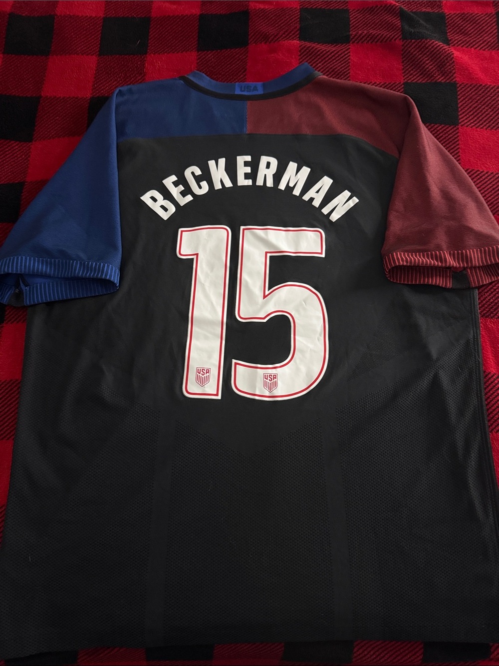 VINTAGE USA 🇺🇸 #15 Kyle Beckerman 2016 Copa America Nike Player Edition Jersey